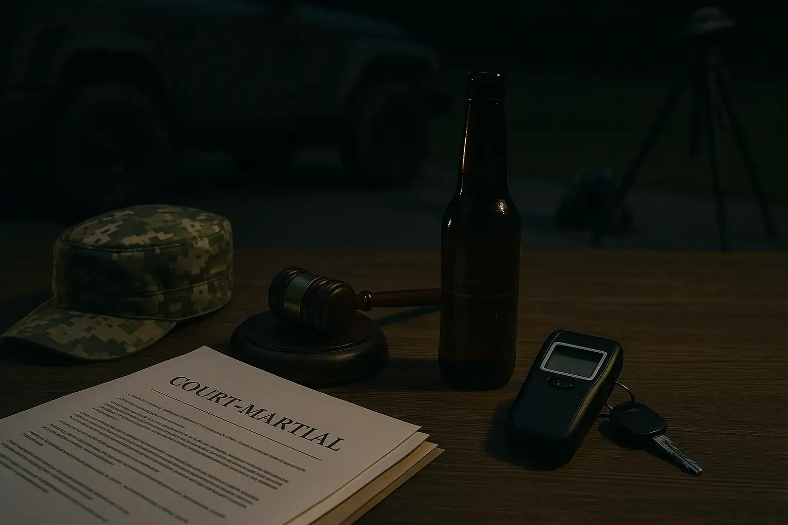 군인음주운전 징계 기준 법률 정보